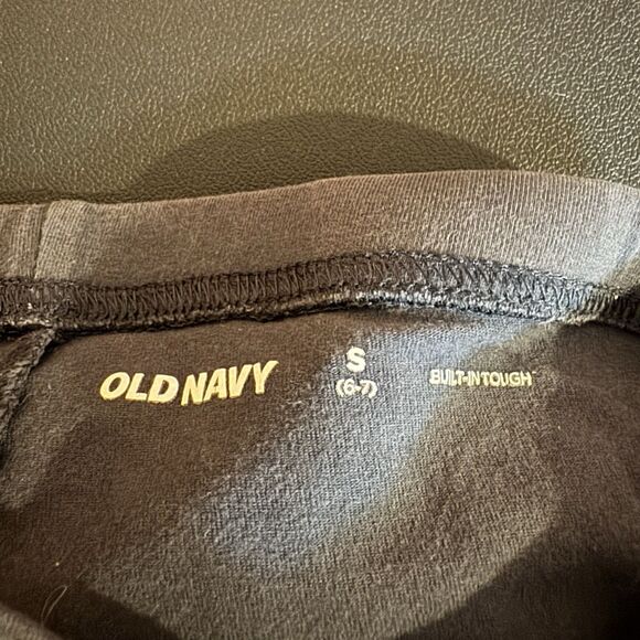 Old Navy Leggings Girls Size S (6-7) Grey Youth Stretch Built In Tough Pants - Picture 6 of 9